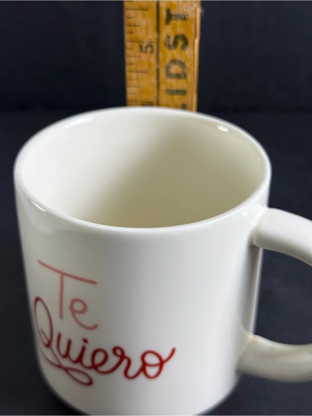 2 Opal House Mugs Te Quiero Te Amo Stoneware Coffee Tea Cup Target Love Pair